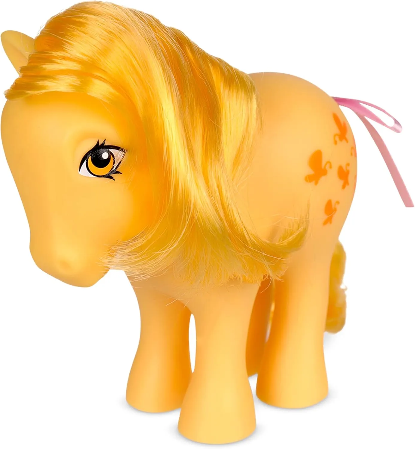 My Little Pony, 40th Anniversary 4-Inch Butterscotch, Original 1983 Collection, Long, Brushable Mane and Tail, Action Figure, Great for Kids, Toddlers, Girls, Ages 4 
