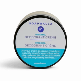 Natural Aluminum-Free Deodorant Cream (Original) | Vegan, Cruelty-Free, Clean Skincare (Full Size, 2 oz | 57 g)