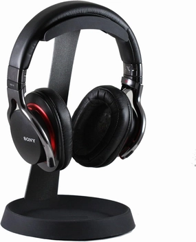 Navitech Steel On Ear & Over Ear Wireless/Bluetooth Headphones Stand Holder Compatible with The Bluedio T3 Plus Turbine 3rd