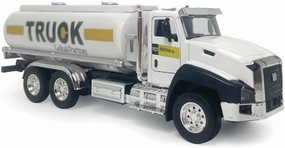 ND 1:50 Alloy Plastic Engineering Truck Tanker Trailer Model Car Diecast Kids Toy Gift Pull Back