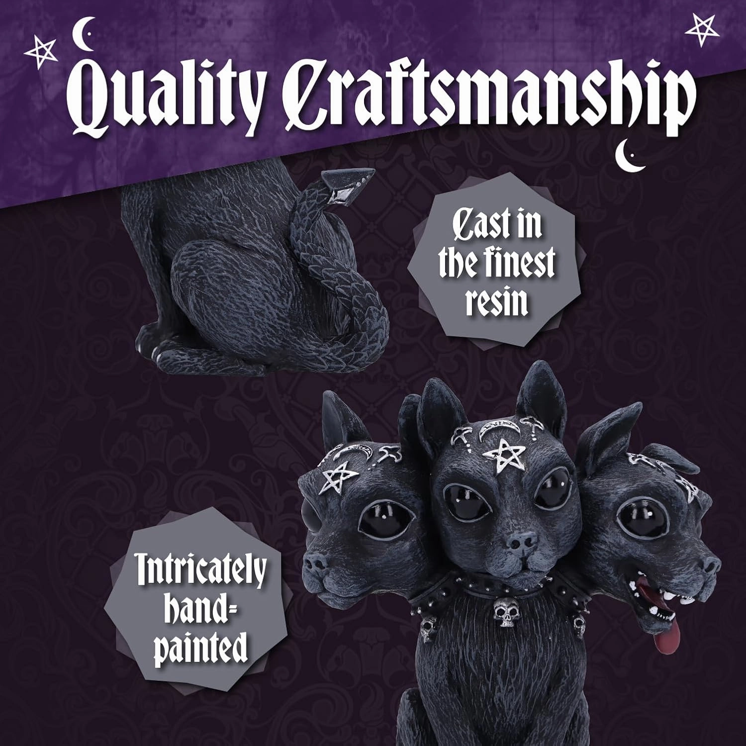 Nemesis Now Cult Cuties Adorable Occult Figurines, Bewitching Evil Spirit Creatures, Hand-Painted, Resin - Diabarkus