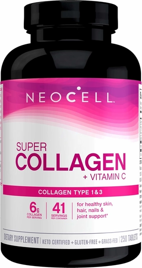 NeoCell Super Collagen C Type I and III - 250 Tablets