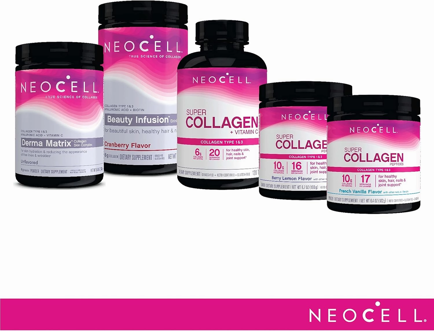 NeoCell Super Collagen C Type I and III - 250 Tablets