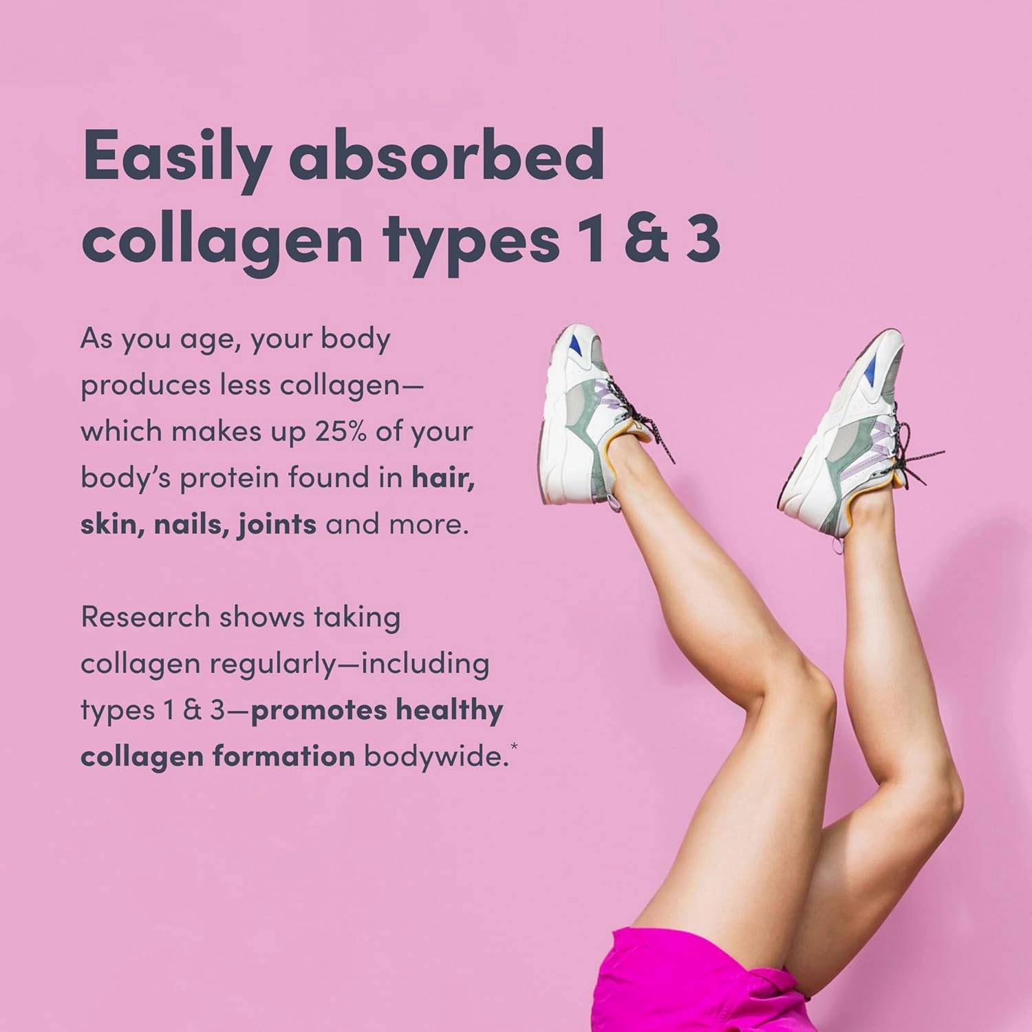 NeoCell Super Collagen Peptides, 10g Collagen Peptides per Serving, Gluten Free, Keto Friendly, Non-GMO, Grass Fed, Healthy Hair, Skin, Nails and Joints, Unflavored Powder, 14.1 oz., 1 Canister