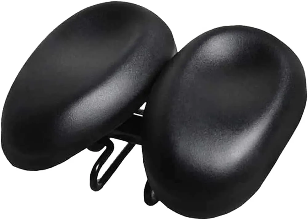 New Noseless Bicycle Seat Comfortable Bicycle Seat for Men Women Ergonomic Soft Double Pad Saddle Cushion