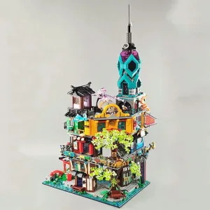 Ninjago MOC X19006 City Gardens Bricks Toys EU