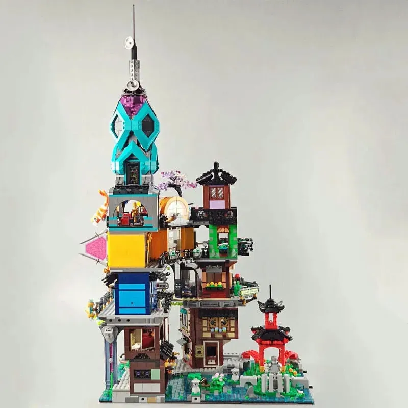 Ninjago MOC X19006 City Gardens Bricks Toys EU