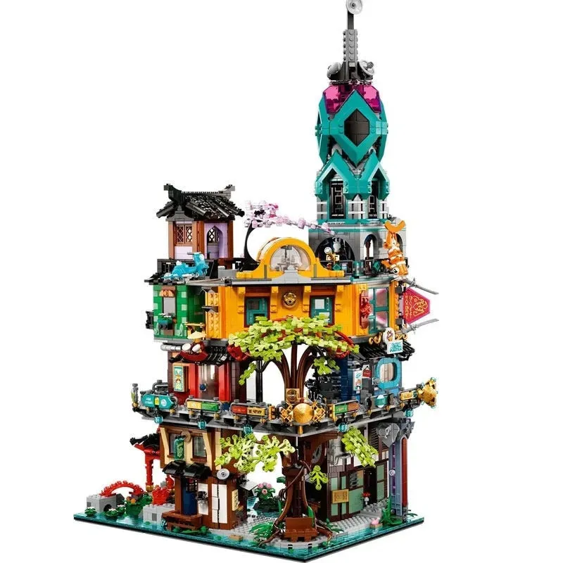 Ninjago MOC X19006 City Gardens Bricks Toys EU