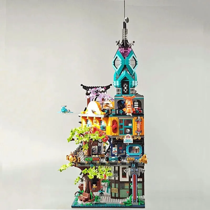 Ninjago MOC X19006 City Gardens Bricks Toys EU
