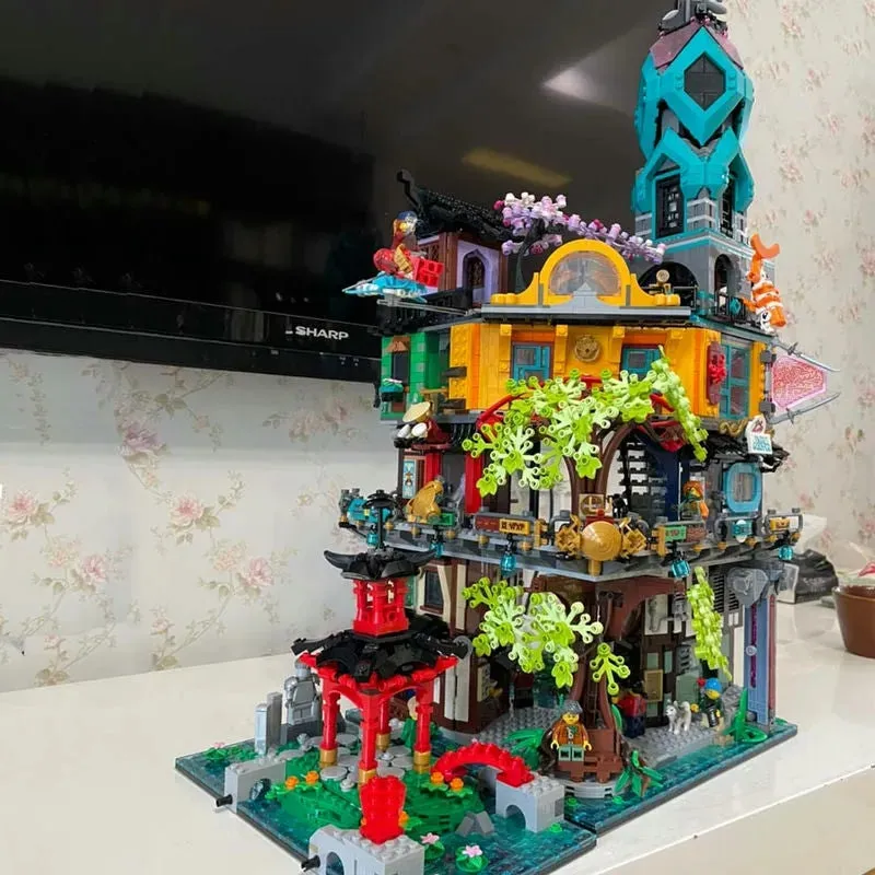 Ninjago MOC X19006 City Gardens Bricks Toys EU