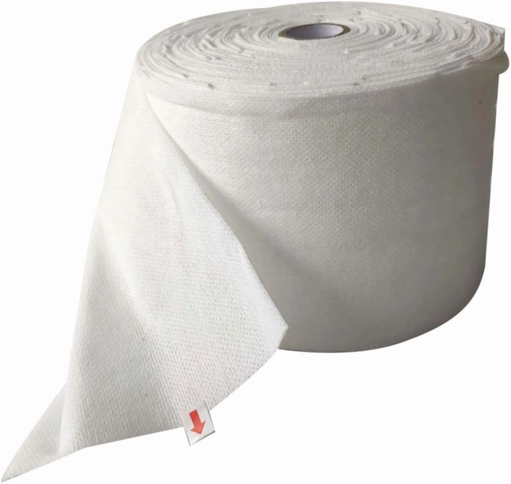 Nonwoven Makeup Removal Pads 25M Roll Soft Absorbent Facial Cleansing Wipes for Women Men for Nail Art Beauty Care