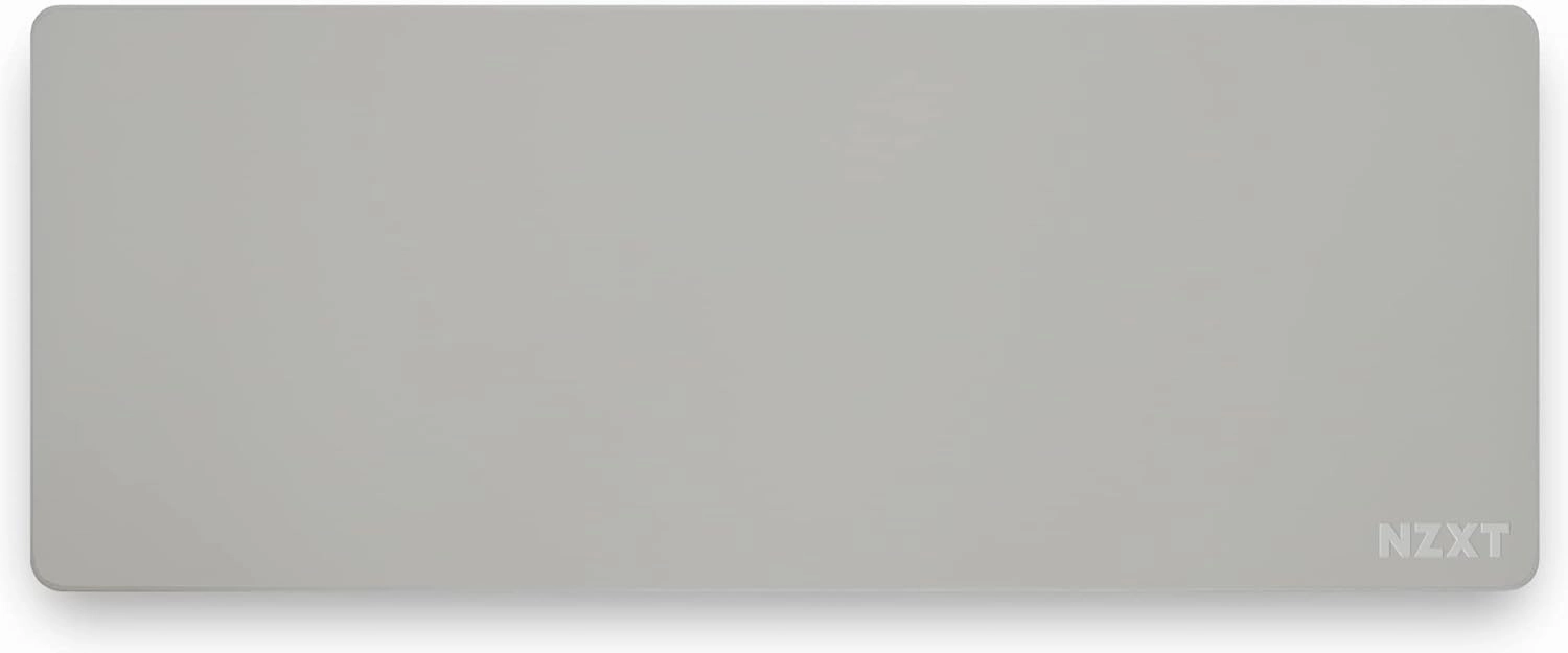 NZXT Mouse Pad MXL900 - MM-XXLSP-GR - 900MM X 350MM - Stain Resistant Coating - Low-Friction Surface - Soft and Smooth Surface - Non-Slip Rubber Base - Grey