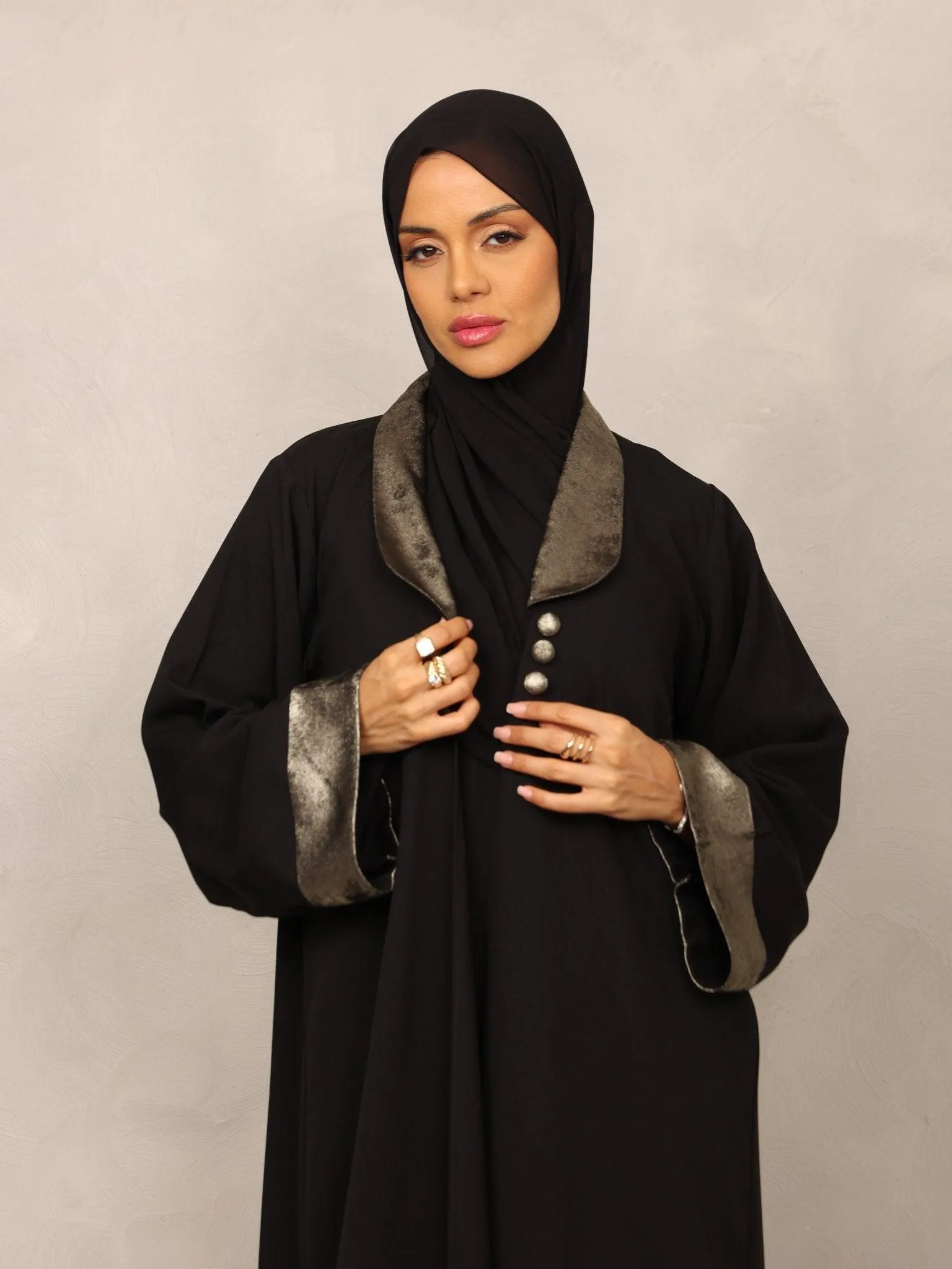 Obsidian Luxe Abaya