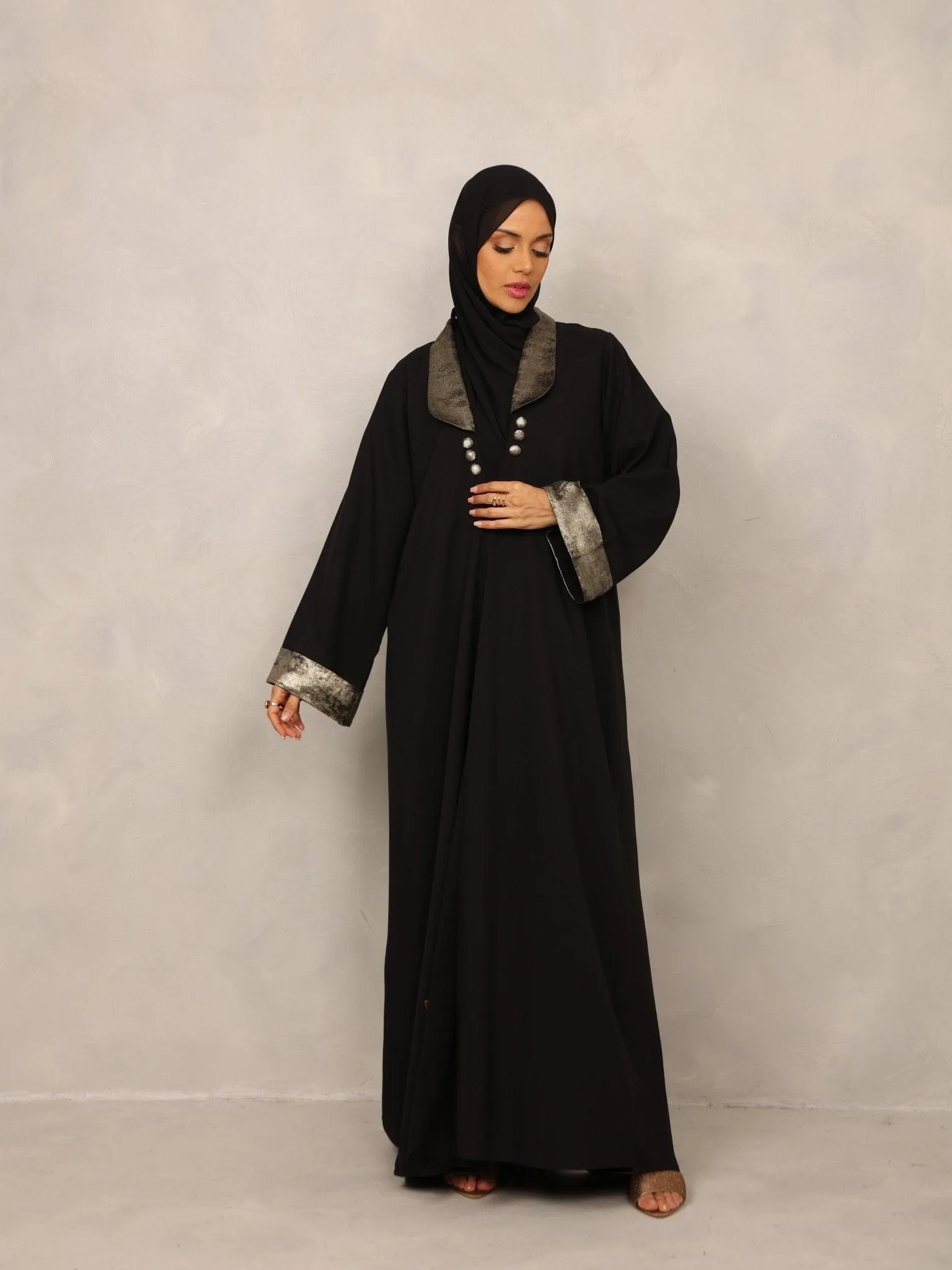 Obsidian Luxe Abaya