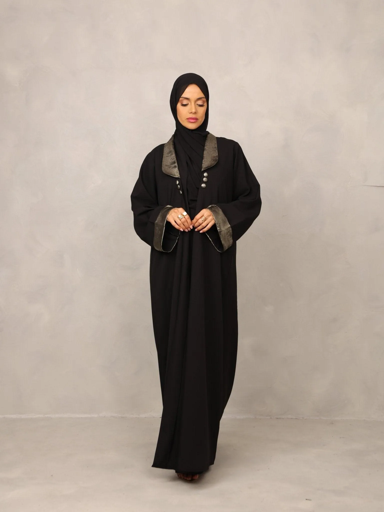 Obsidian Luxe Abaya