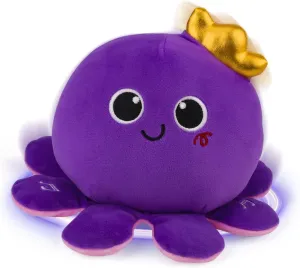 Octopus Baby Crawling Musical Interactive Toys with 97 Melodies, Talking Repeat Function Language Learning for Newborn Infant, Safe Plush Sensory Learning Montessori Toy for Toddlers Gift 0  Months