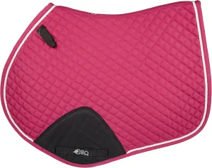 OEQ Jump Saddle Pad w/Cordura Girth Area Magenta