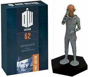 Official Licensed Merchandise Dr Who Figurine Collection Sensorite Hand Painted 1:21 Scale Collector Boxed Model Figure #62, MC062