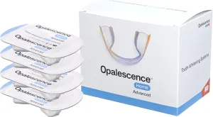 Opalescence Home Advance Gel Prefilled Teeth Whitening Trays 15% – (4 Treatments) Hydrogen Peroxide PF - Teeth Whitening Kit – Enhanced Opalescence GO Trays 6006-T