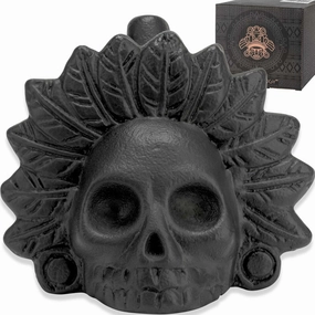 Original Aztec Death Whistle: Loudest Scream Whistle At 125  Decibels - Authentic Human Sounding Screams - Easy to Blow & Scare - ARKAEOLOGY