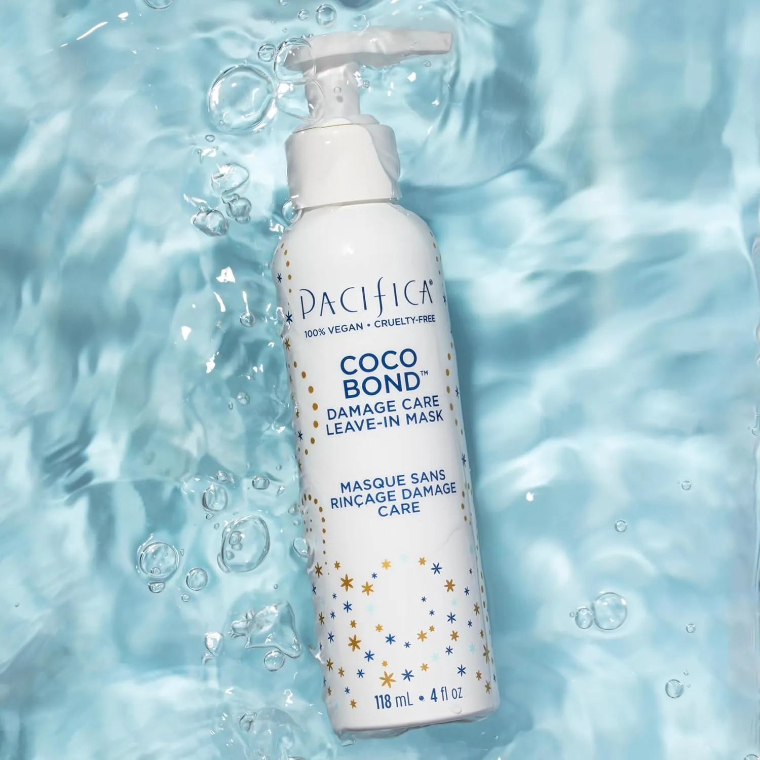 PACIFICA Beauty, Coco Bond Damage Care Leave-In Repair Mask Treatment, Dry & Damaged Hair from Bleach, Color, Chemical Services, Chlorine, & Heat, Coconut, Vegan