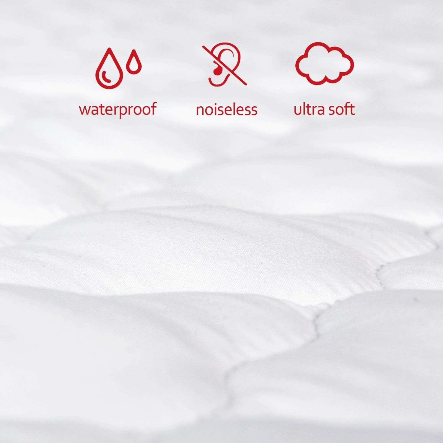 Pack and Play Mattress Pad (6 Sizes), Compatible with Baby Trend Lil Snooze Deluxe 2 Nursery Center, Pack and Play Mattress Sheets Cover Soft Quilted Protector