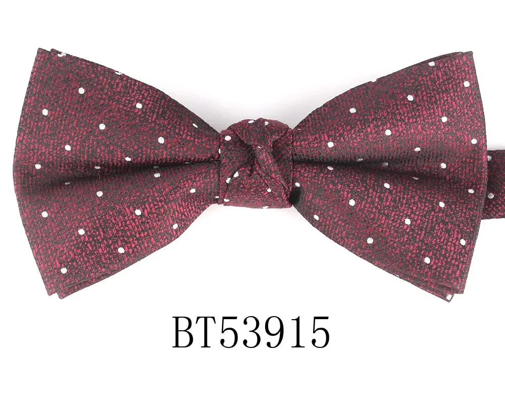 Parent-Child Shiny Gold Glitter Bowtie Set