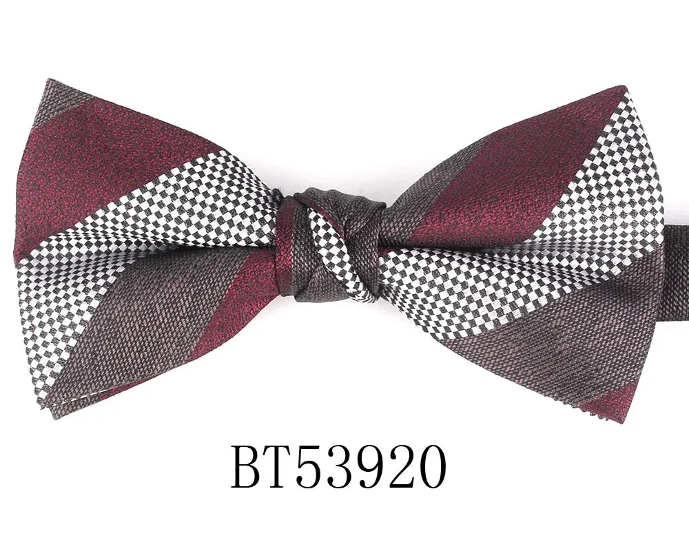 Parent-Child Shiny Gold Glitter Bowtie Set