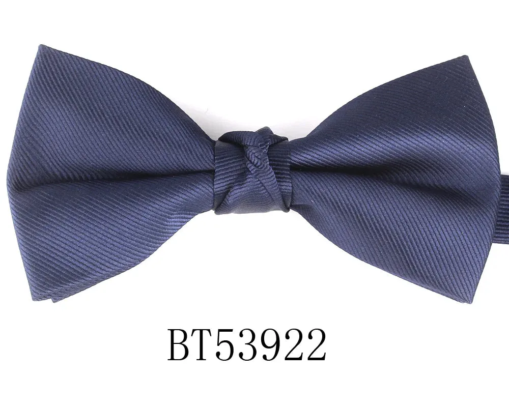 Parent-Child Shiny Gold Glitter Bowtie Set