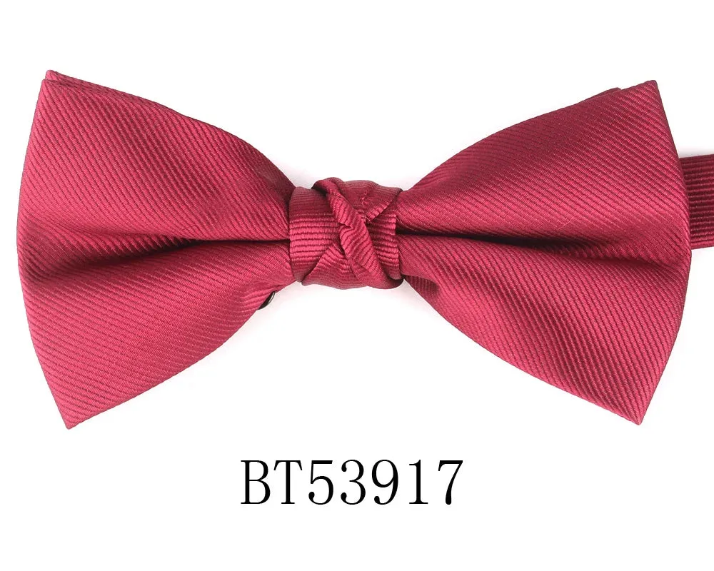 Parent-Child Shiny Gold Glitter Bowtie Set