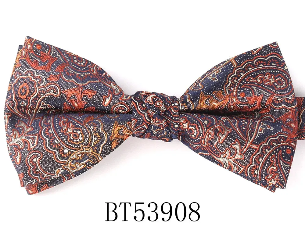 Parent-Child Shiny Gold Glitter Bowtie Set