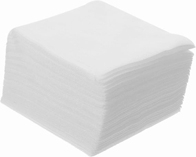 PartyKindom 200Pcs Makeup Pads Non Woven Facial Cleaning Pads for Makeup Removal and Nail Polish Soft and Gentle Face