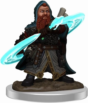 Pathfinder Battles: Premium Painted Figure - Male Dwarf Sorcerer