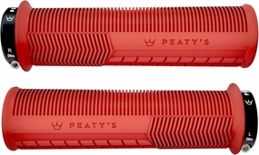 Peaty's Monarch Bicycle Grips - Durable, Ergonomic Finger Bar, Thumb Pad, All Day Riding, All Weather, All Terrain