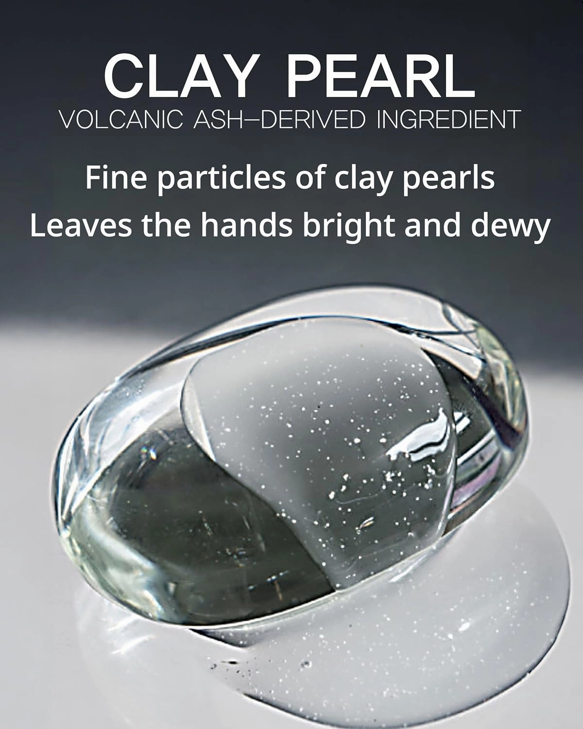 Perfumed Hand Clay Soap #Savon - Exfoliating & Moisturizing Hand Scrub Gel to Bubble Wash - Clay Pearlite & Mineral - Gentle & Long Lasting Fragrance - 1.7 fl.oz