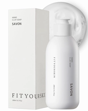 Perfumed Hand Clay Soap #Savon - Exfoliating & Moisturizing Hand Scrub Gel to Bubble Wash - Clay Pearlite & Mineral - Gentle & Long Lasting Fragrance - 1.7 fl.oz