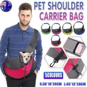 Pet Carrier Bag Multi-Color Compact Travel Carrier Dog Cat Sling