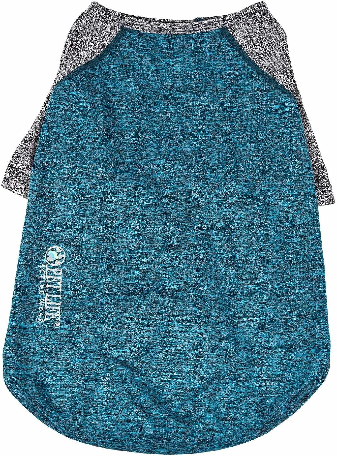Pet Life ® Active 'Hybreed' Dog Fitness and Yoga Pet T-Shirt Dog Clothes - Performance Dog T-Shirt with 4-Way-Stretch, Reflective and Quick-Dry Technology - Summer Dog Shirts X-Small