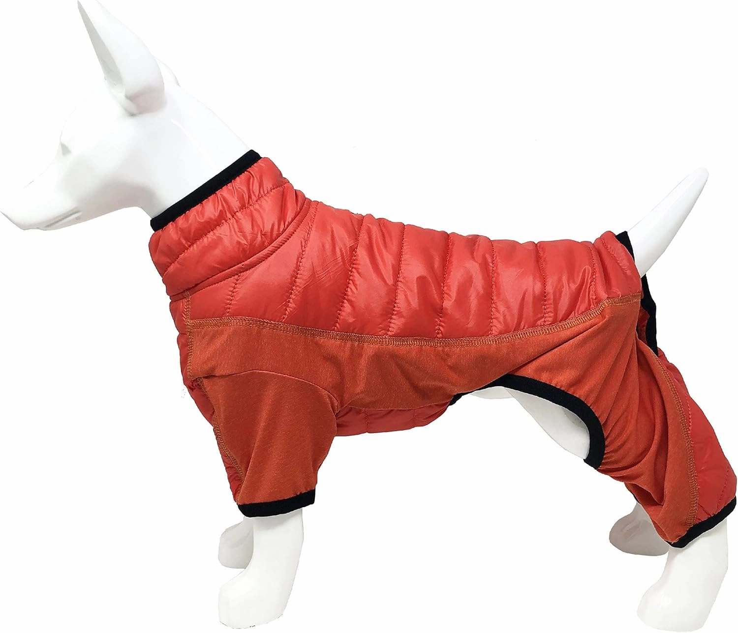 Pet Life Aura-Vent Lightweight 4-Season Stretch and Quick-Dry Full Body Dog Jacket, MD, Red