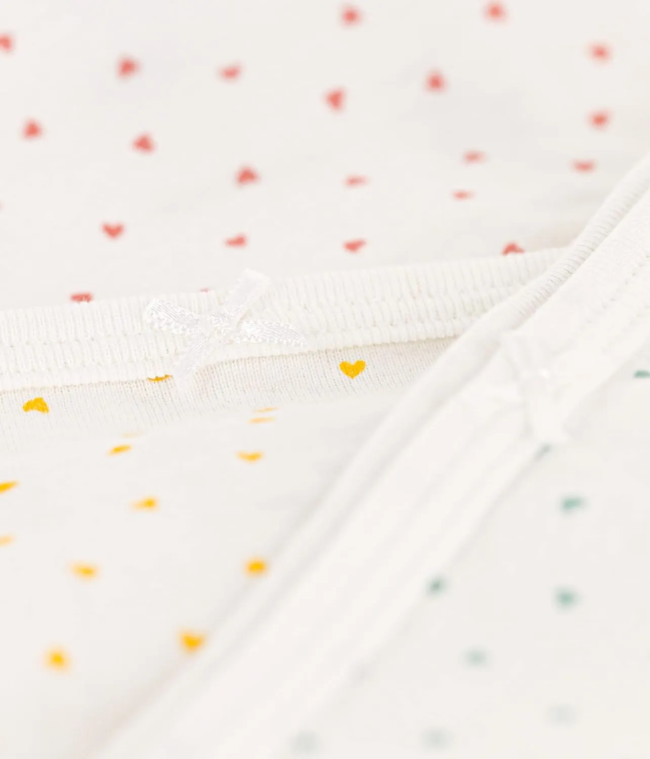 Petit Bateau WOMEN'S COTTON BRIEFS - 3-PACK UNDIES MINI HEARTH DESIGN SIZES XXS-L