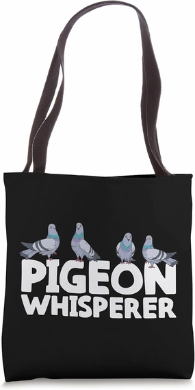 Pigeon Whisperer Carrier Birds Tote Bag