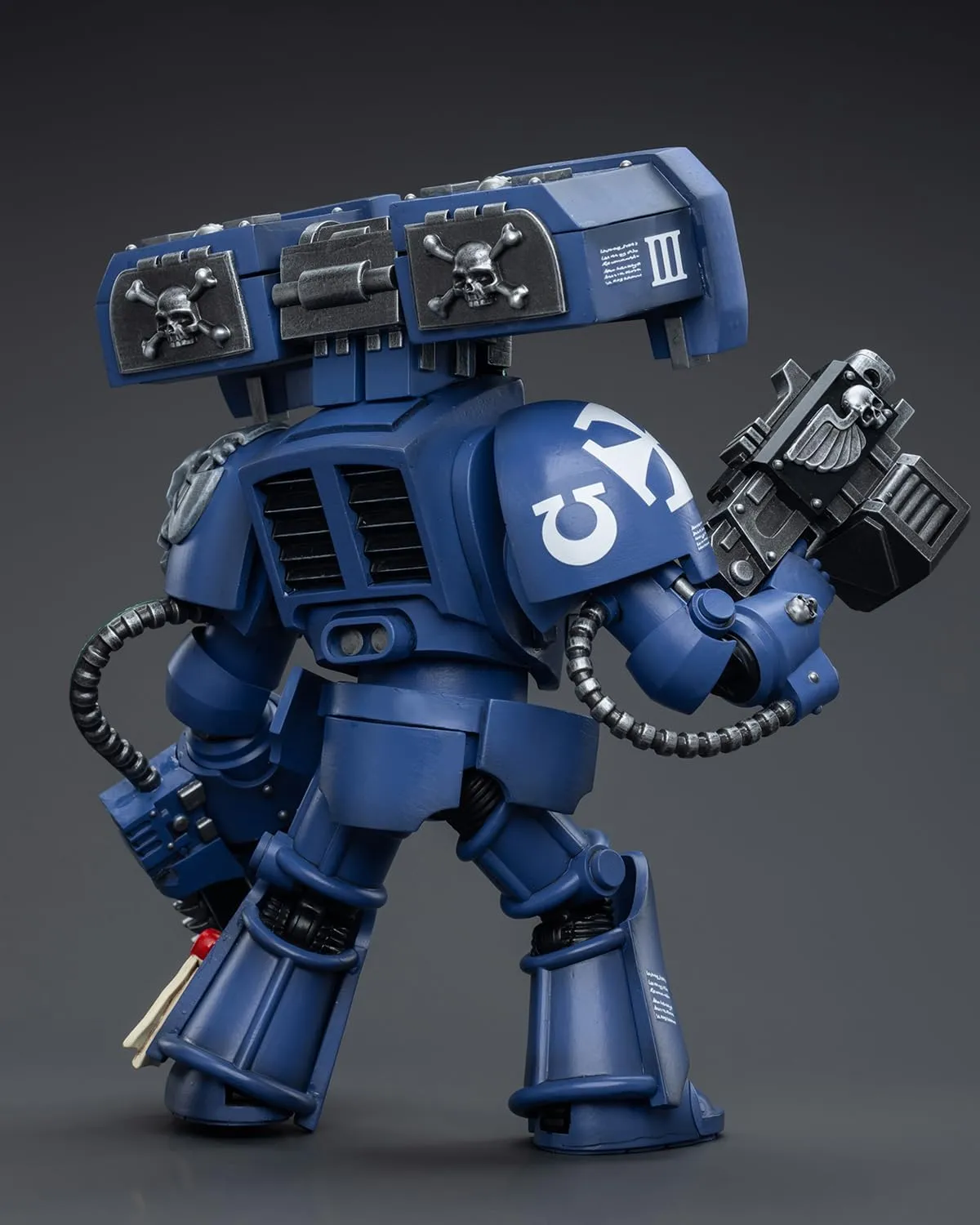 Pipigirl JoyToy Genuine License 1/18 Soldier, 4inch Army Military Extreme Warrior Models Action Figures Kits (Ultramarines Terminators Brother Andrus)