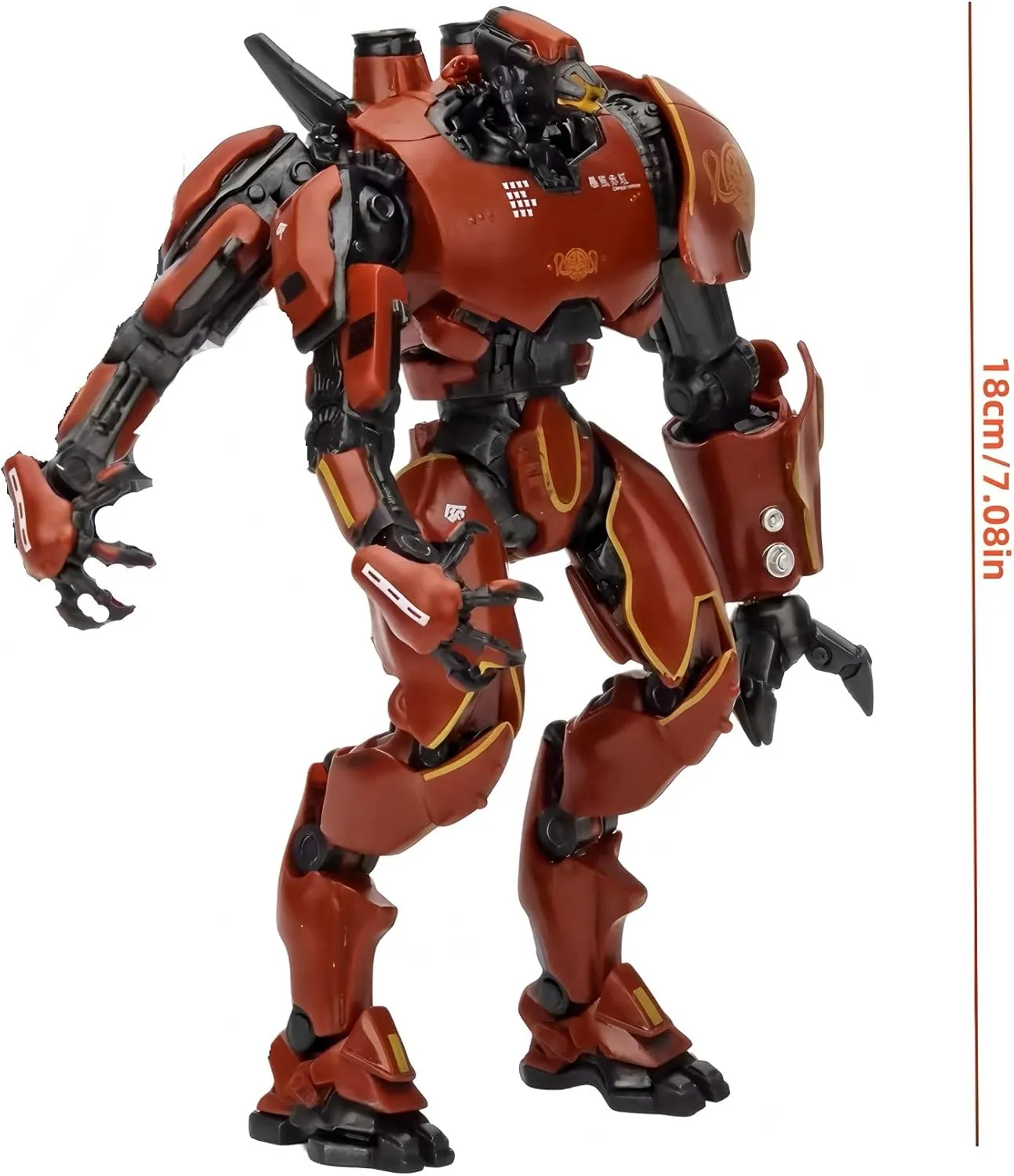 Pipigirl Pacific Rim Mech Action Figure, Boxed Unique Figure Idea, 7.08 in Collectible Mecha Action Figures Kits