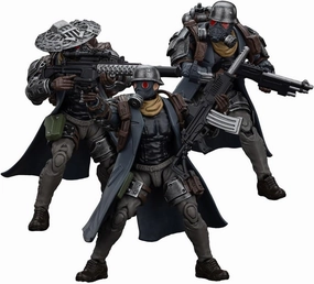 Pipigirl JOYTOY 1/18 Soldier Action Figures, Shadow Jaeger Squad Action Figures Models Kits Collection Model Birthday Gifts
