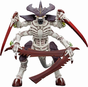 Pipigirl JoyToy 30K Genuine License 1:18 Action Figure, Tyranids Hive Fleet Leviathan Tyranid Warrior with Boneswords, 5.62 inch Collectible Action Figures Kits