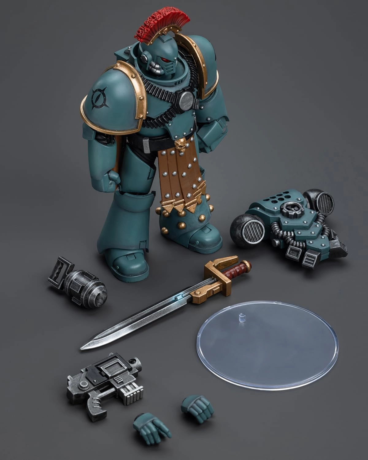 Pipigirl JoyToy 40K Genuine License 1:18 Action Figure, Sons of Horus MKIV Collectible Soldier Models Action Figures Kits