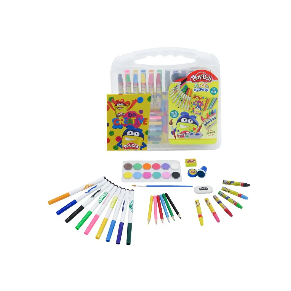 Play Doh 40 Pieces Drawing Case