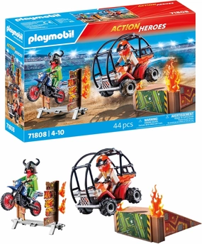 PLAYMOBIL Stunt Show, Toy Car, Toy for Children from 4 Years, 71808