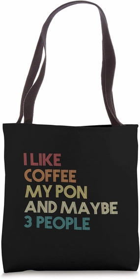 Polish Lowland Sheepdog Pon Owner Gift Coffe Vintage Retro Tote Bag