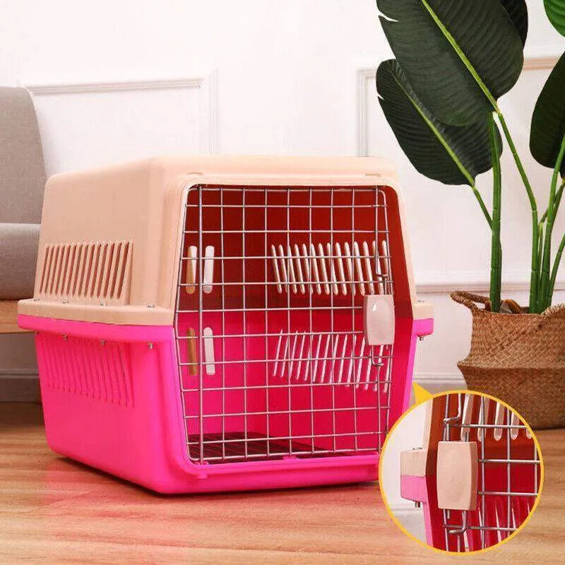 Portable Pet Carrier Safe & Lightweight Cat Crate